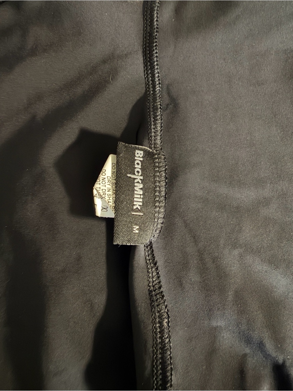Retired Blackmilk wet look bodycon miniskirt size m - Picture 4 of 4